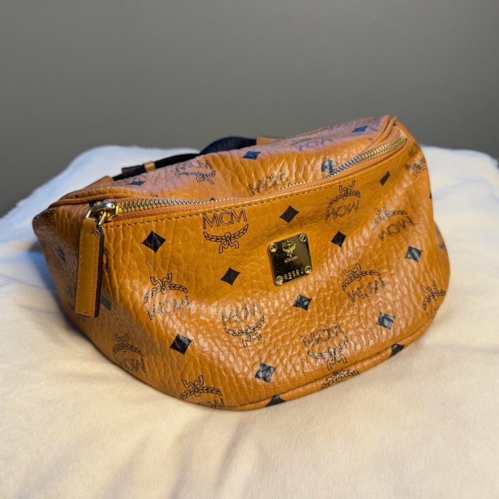MCM Cognac Bum Bag